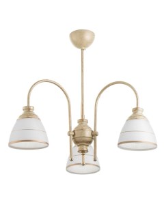 Люстра «Дэфия» 3хЕ27 40 Вт золото 57×57×40 см Bayerlux