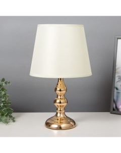 Лампа настольная «Адель» 1×40 Вт Е27 220 В золото 21×21×37 см Risalux