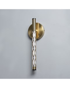 Бра «Асмус» LED 3000К золото 30×10×10 см Bayerlux