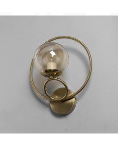 Бра «Сферум» Е27 40 Вт золото 28×23×23 см Bayerlux