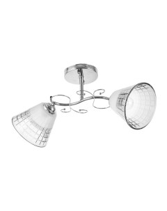Люстра «Идрис» 2хЕ27 40 Вт хром 47×26 см Bayerlux