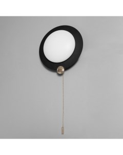 Бра «Планета» LED 3000К-6000К черный 23.5×23.5×12 см Bayerlux