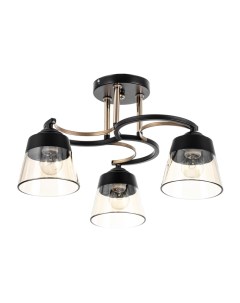 Люстра «Рори» 3хЕ27 40 Вт черный 44×44×17.5 см Bayerlux