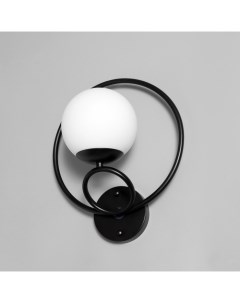 Бра «Сферум» Е27 40 Вт черный 28×23×23 см Bayerlux