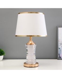 Настольная лампа с подсветкой «Фейри» Е27 40 Вт золото 25×25×41 см Risalux