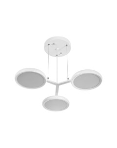 Люстра потолочная «Алис», 3хLED, 72 Вт, 3000-6000К, белый, 52×52×100 см Bayerlux