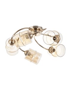 Люстра «Фокс» 5хЕ27 40 Вт золото 58×58×27 см Bayerlux