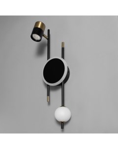 Бра «Торно» LED 3000К черный 55×15×15 см Bayerlux