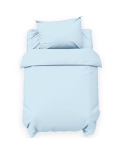 Постельное бельё ясельное «» Light blue, бязь Крошка я