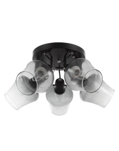 Люстра «Илария» 5xЕ27 40 Вт черный 35×35×20 см Bayerlux