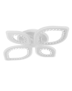 Люстра с ПДУ «Алина»LED 150 Вт 3000-6000 Вт RGB белый 64×48.5×9 см Bayerlux