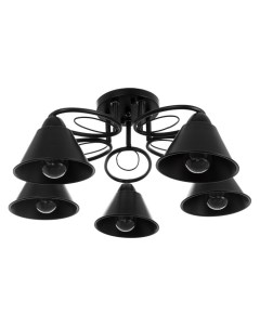 Люстра «Эдмас» 5хЕ27 40 Вт черный 60×60×22 см Bayerlux