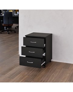 Тумба подкатная «Джамп», 400×450×620 мм, цвет чёрный Клик мебель