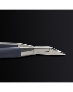 Кусачки педикюрные «Premium», скрытая пружина, прорезиненные ручки, 12.3 см, длина лезвия-13 мм, серые, серебристые Qf