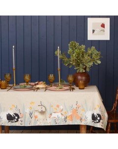 Скатерть «» Meow, 149×180 см, 100% хлопок, саржа 190 г/м² Этель