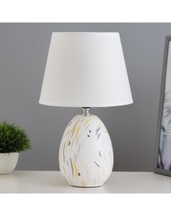 Настольная лампа «Элисса» E14 40 Вт белый 20×20×32 см Risalux