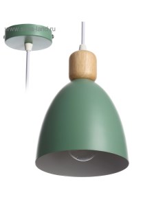 Светильник «Колпак» 1×40 Вт E27 14×14×100 см зелёный Bayerlux