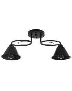 Люстра «Эдмас» 2хЕ27 40 Вт черный 58×15×22 см Bayerlux