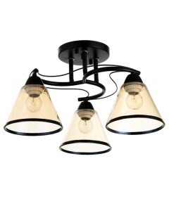 Люстра «Эдотт» 3хЕ27 40 Вт черный 43×43×25 см Bayerlux