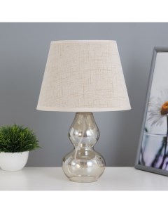 Настольная лампа «Бабена» Е27 40 Вт бежевый 21×21×33 см Risalux