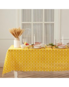 Скатерть «. Паутина», 145×145±3 см,100% п/э, рогожка 130 г/м Доляна