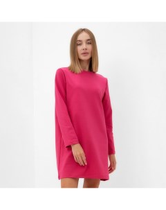 Платье мини женское : Casual Collections, малиновое, размер 50 Minaku