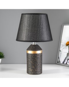 Настольная лампа «Брианна» Е14 40 Вт черно-золотой 22×22×36.5 см Risalux