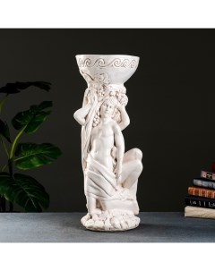 Фигура с кашпо "Адам и Ева", состаренный, 1,7 л/25х26х65см Хорошие сувениры