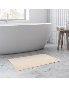 Коврик махровый «» Organic Beige, 50×70 см, хлопок 100% Этель