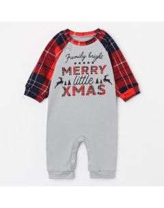 Комбинезон «Christmas», рост 68-74 см Крошка я