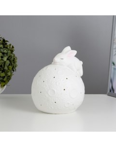 Настольная лампа «Зайчик» Е14 40 Вт белый 15×15×18 см Risalux