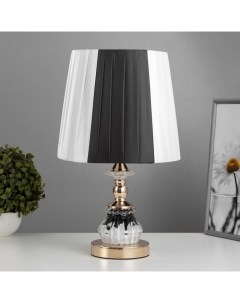 Настольная лампа с подсветкой «Арвен» Е27 40 Вт золото 24.5×24.5×44 см Risalux