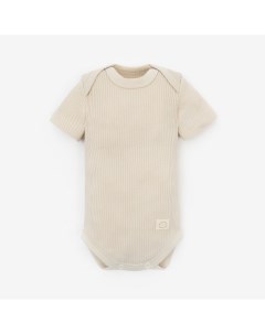 Боди детское BASIC LINE, рост 68-74 см, молочное Крошка я