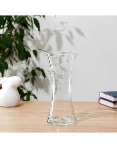 Ваза "Эмджей-9" H=25см, d=11см 2713 прозрачная Evis