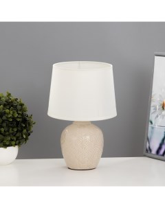 Настольная лампа «Аврил» E27 40 Вт бежевый 20×20×30 см Risalux