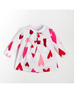 Платье - боди для девочки «. Сердца», рост 86-92 см Крошка я