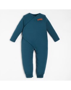 Комбинезон детский «» BASIC LINE, рост 86-92 см, зелёный Крошка я
