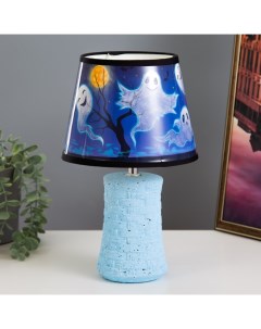 Настольная лампа с абажуром «Призраки», Е14, 15 Вт, 20×20×33.5 см Risalux