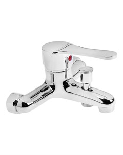 Смеситель для ванны ZEIN Z0152, картридж 35 мм, с душевым набором, хром Zein