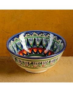 Коса Риштанская Керамика, 600 мл, d=15,5 см, керамика, микс Шафран