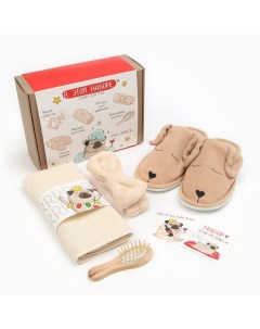 Набор подарочный "Для релакса" полотенце и аксессуары Этель