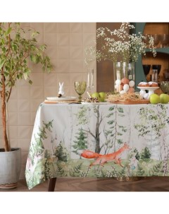 Скатерть «. Лесная сказка», 148×183 ±2 см с ГМВО, 100% хлопок, саржа 190 г/м² Этель