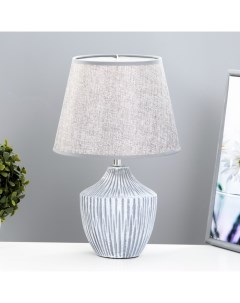 Настольная лампа «Джолен» E14 40 Вт серый 22.5×22.5×35 см Risalux