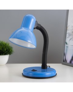 Настольная лампа «Джуни» Е27 15 Вт голубой 14×14×31 см Risalux