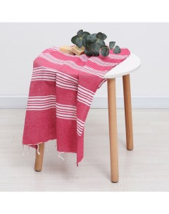 Полотенце - пештемаль пляжное Boston, 75×170 см, розовое Lovelife