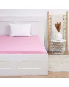 Простыня 1.5 спальная «», 150×215 см, розовая, бязь Этель