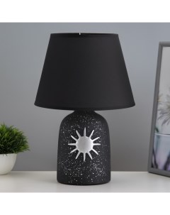 Настольная лампа «Мирель» Е14 40 Вт черный 22.5×22.5×34 см Risalux