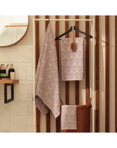 Полотенце махровое Love Life «Sculls» 70×140 см, светло-розовый, 100% хл, 450 г/м² Lovelife