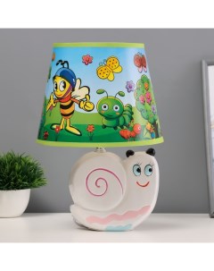 Настольная лампа «Улитка» Е14 40 Вт 20×20×31 см Risalux
