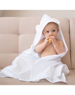 Уголок детский вафельный «», 90×90 см, хлопок 100%, белый Экономь и я